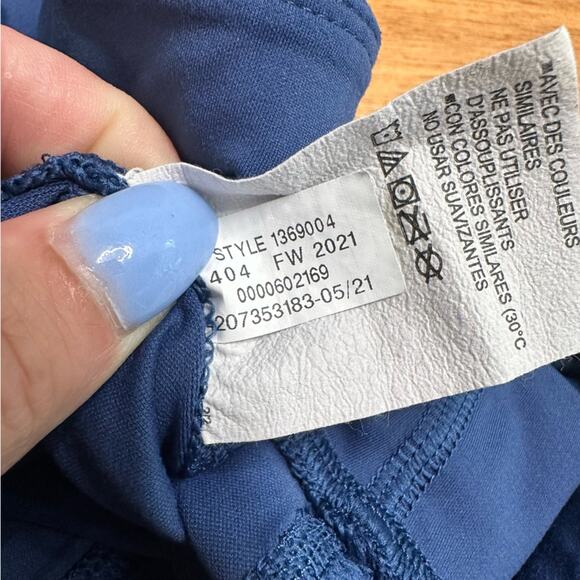 Under Armour Women’s Compression Leggings Size Large L Blue Athletic Gym Workout - Picture 4 of 10